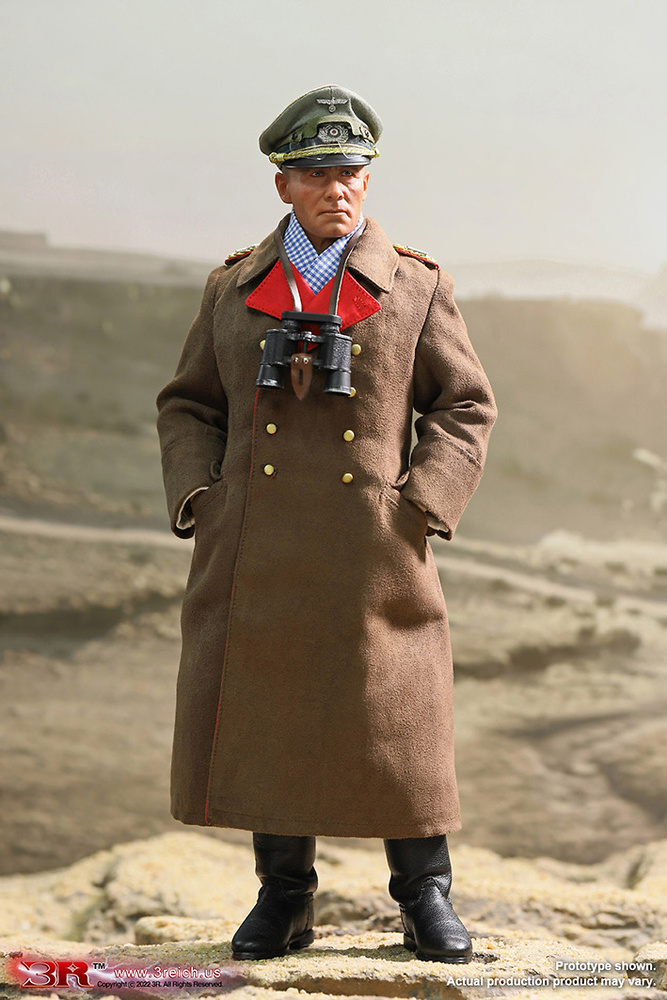 Erwin Rommel-Desert Fox General Field Marshal of German Afrika Korps, 1:6, 3R 
