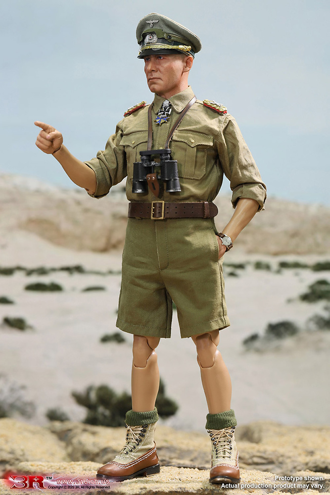 Erwin Rommel-Desert Fox General Field Marshal of German Afrika Korps, 1:6, 3R 