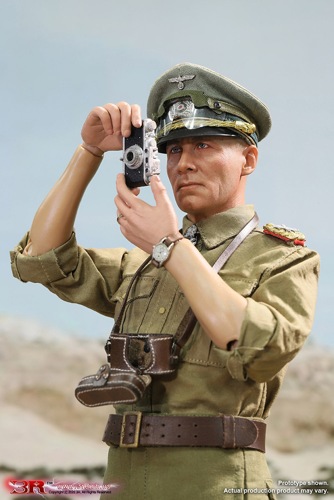 Erwin Rommel-Desert Fox General Field Marshal of German Afrika Korps, 1:6, 3R 