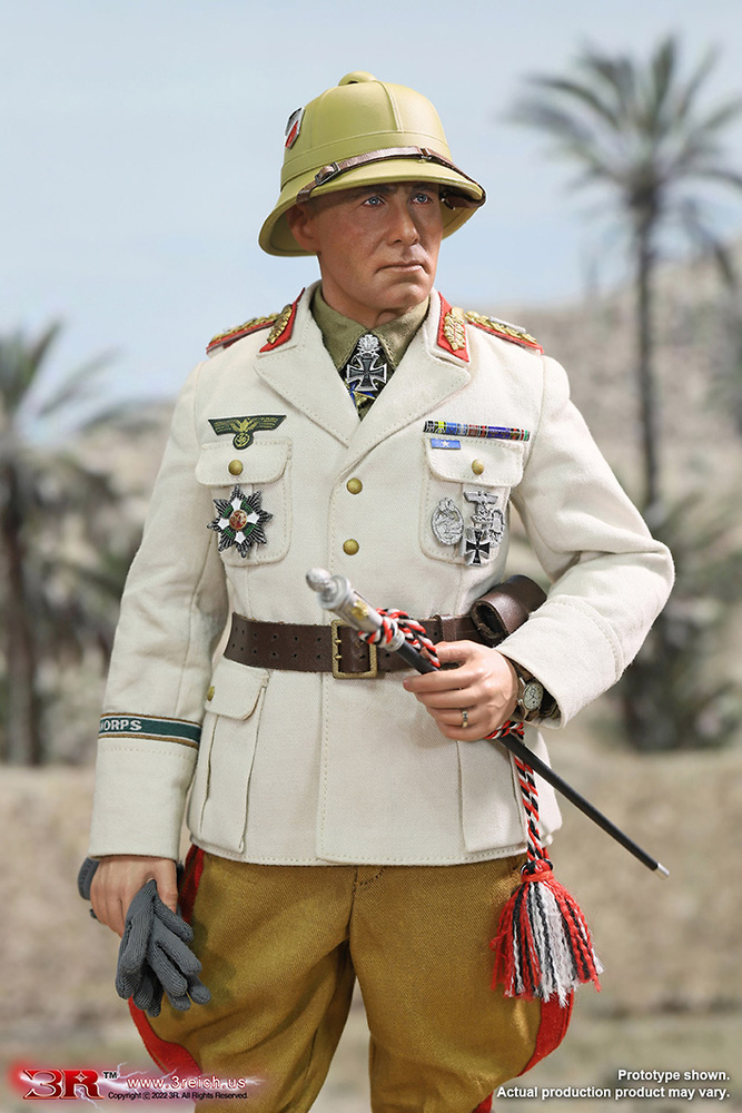 Erwin Rommel-Desert Fox General Field Marshal of German Afrika Korps, 1:6, 3R 