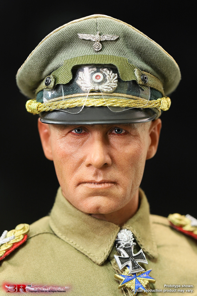 Erwin Rommel-Desert Fox General Field Marshal of German Afrika Korps, 1:6, 3R 