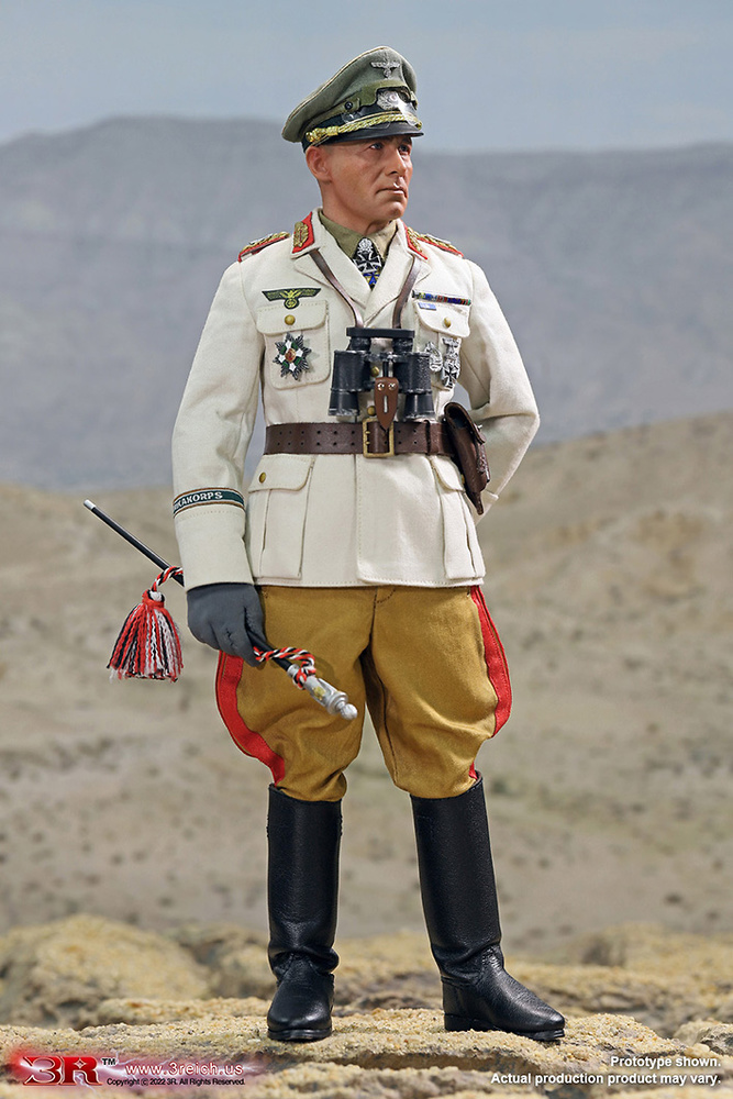 Erwin Rommel-Desert Fox General Field Marshal of German Afrika Korps, 1:6, 3R 