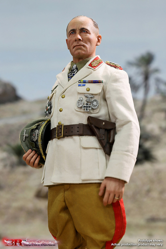 Erwin Rommel-Desert Fox General Field Marshal of German Afrika Korps, 1:6, 3R 