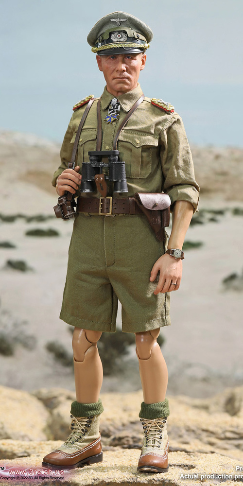 Erwin Rommel-Desert Fox General Field Marshal of German Afrika Korps, 1:6, 3R 