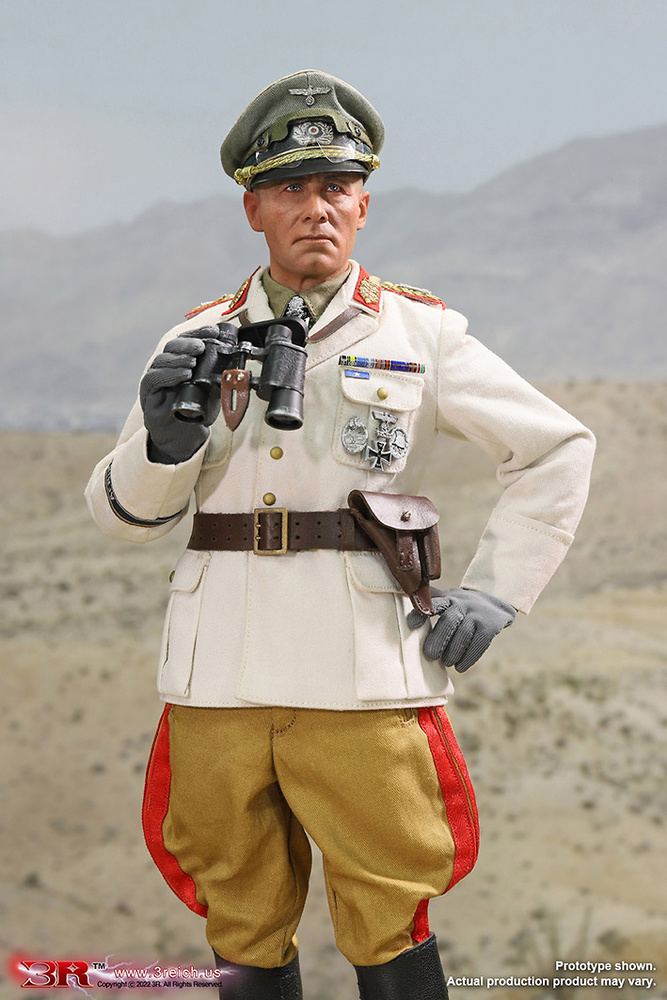 Erwin Rommel-Desert Fox General Field Marshal of German Afrika Korps, 1:6, 3R 
