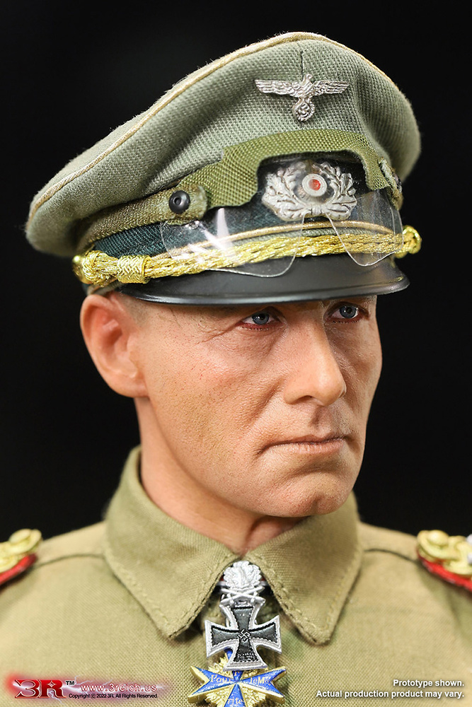 Erwin Rommel-Desert Fox General Field Marshal of German Afrika Korps, 1:6, 3R 