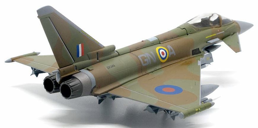 EuroFighter EF-2000 Typhoon, RAF, No.29 Squadron, 75th Anniversary of the Battle of Britain, 2015 1:72, JC Wings 