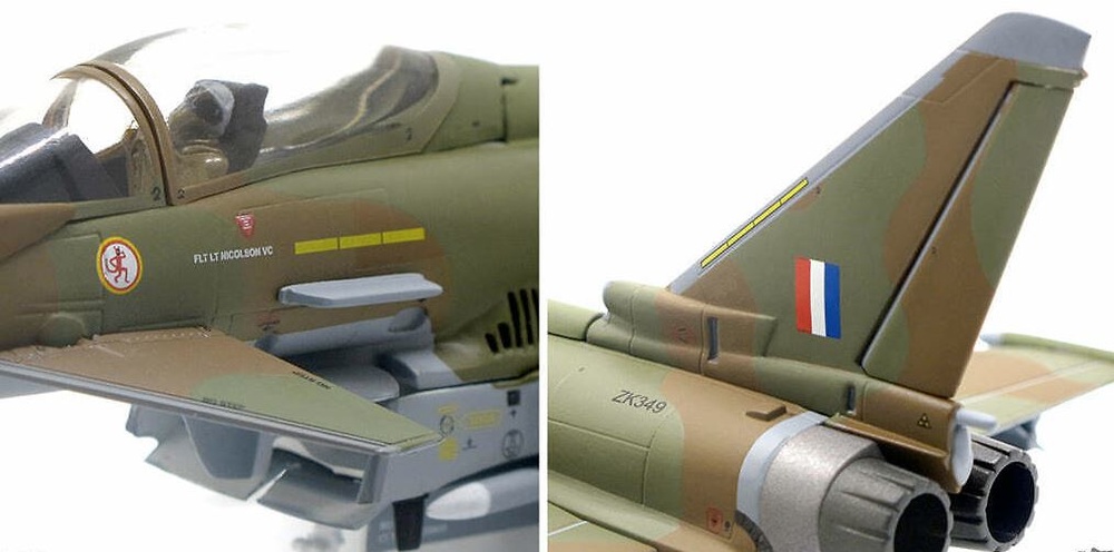 EuroFighter EF-2000 Typhoon, RAF, No.29 Squadron, 75th Anniversary of the Battle of Britain, 2015 1:72, JC Wings 