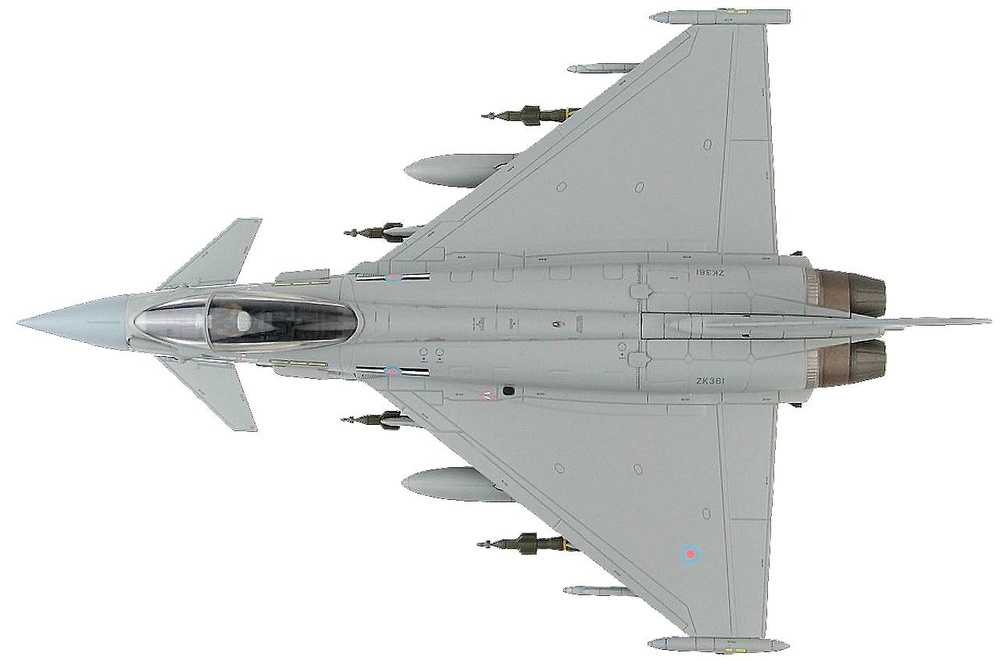 Eurofighter EF-2000 Typhoon ZK361, 12 Sqn, RAF/Qatar Emiri Air Force, Coningsby, 2020, 1:72, Hobby Master 