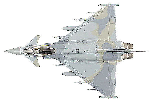 Eurofighter Typhoon, Kuwait Air Force, 414, Kuwait, 1:72, Hobby Master 