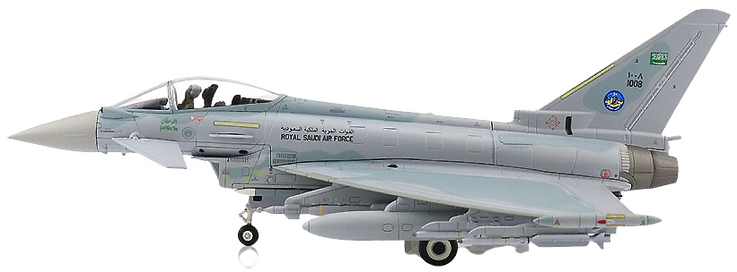 Eurofighter Typhoon, RSAF 10 Sqn, ZK068, King Fahd AB, Saudi Arabia, 2014, 1:72, Hobby Master 