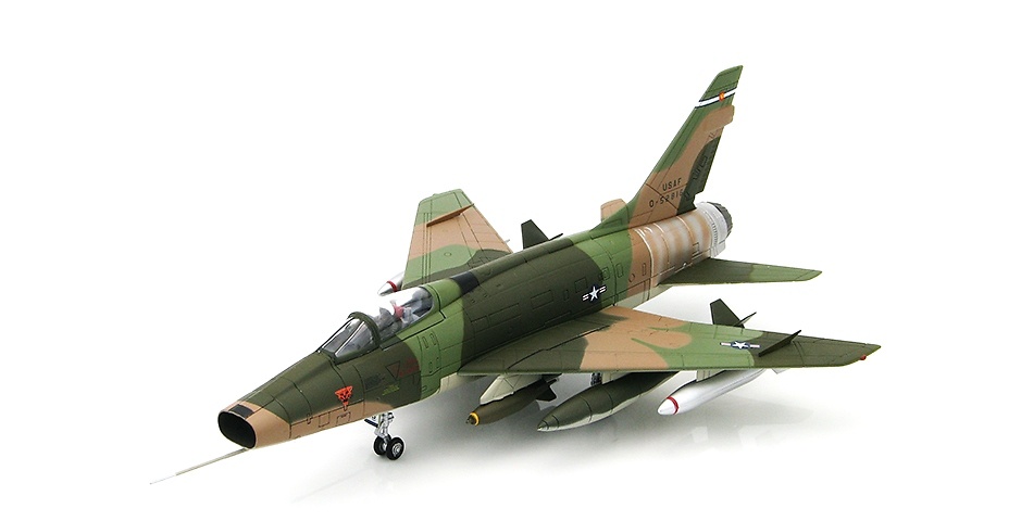 F-100D Super Sabre 0-52816, 120th TFS, Colorado ANG, 1:72, Hobby Master 