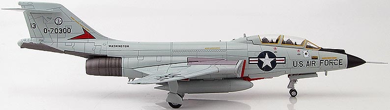 F-101B Voodoo 57-0300, Washington ANG, 116th FIS, 1970s, 1:72, Hobby Master 