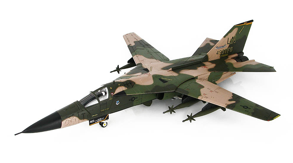 F-111F Aardvark 70-2403, 493rd, TFS CO, Lakenheath, England, 1991, 1:72, Hobby Master 