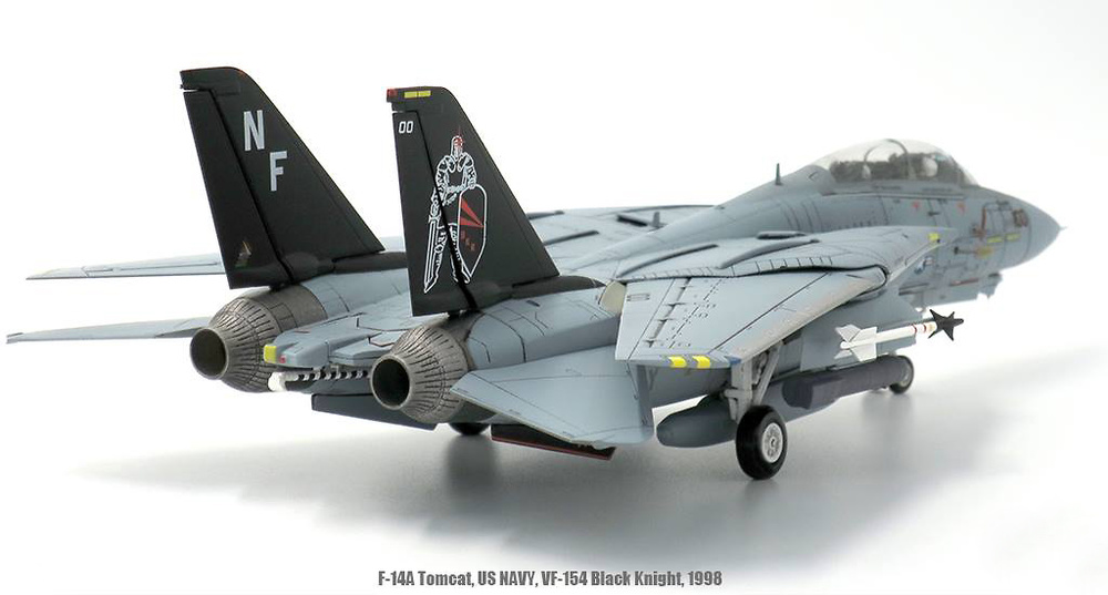F-14A Tomcat, USN VF-154 Black Knights, 1998, 1:72, JC Wings 