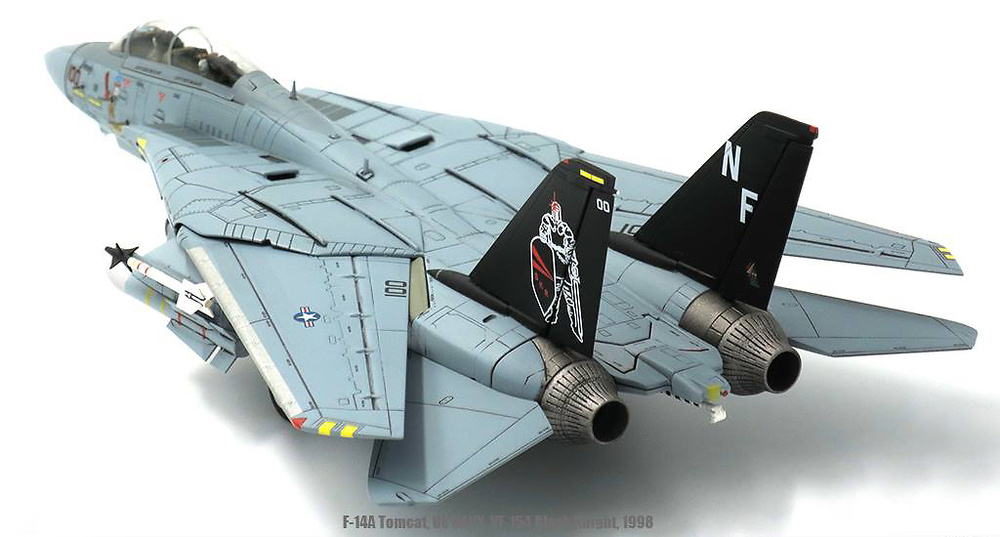 F-14A Tomcat, USN VF-154 Black Knights, 1998, 1:72, JC Wings 