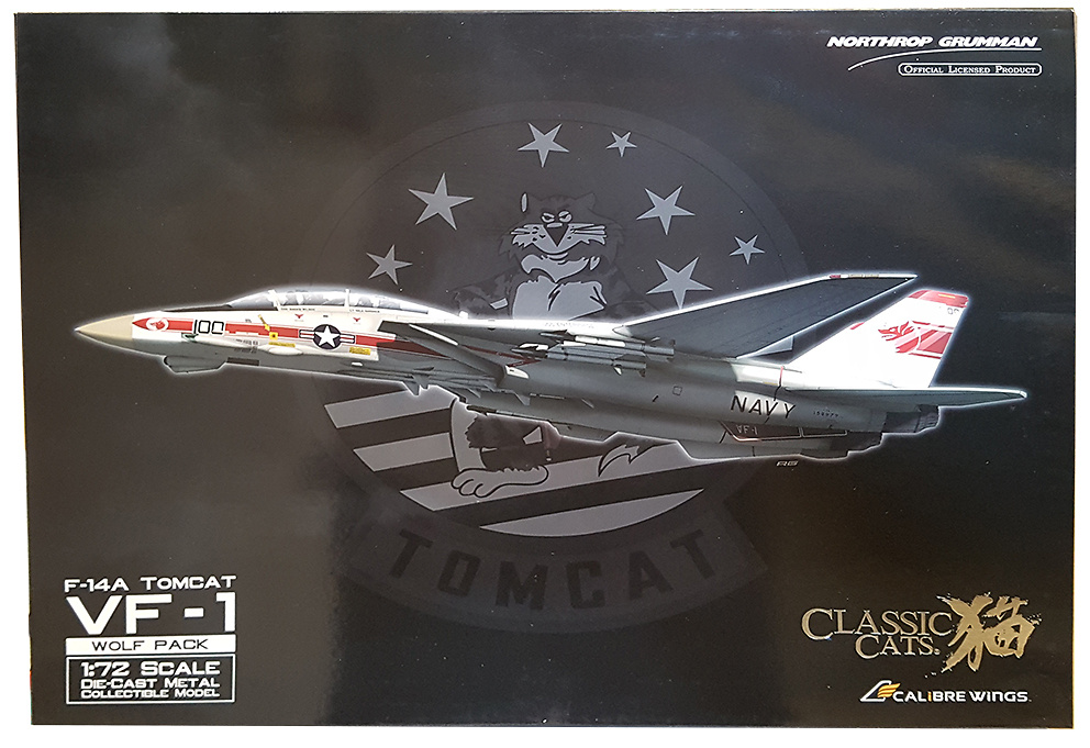 F-14A Tomcat VF-1 “Wolf pack” NK100, Operation Frequent Wind, BuNo 158979, 1:72, Calibre Wings 