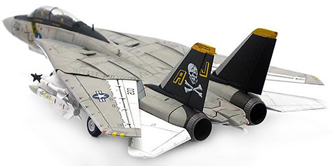F-14B Tomcat US Navy, VF-84 Jolly Rogers, USS Nimitz, 1979