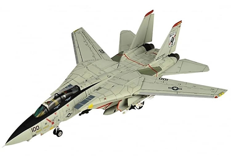 F-14A Tomcat USN VF-41 Black Aces, AJ100, USS Nimitz, JC