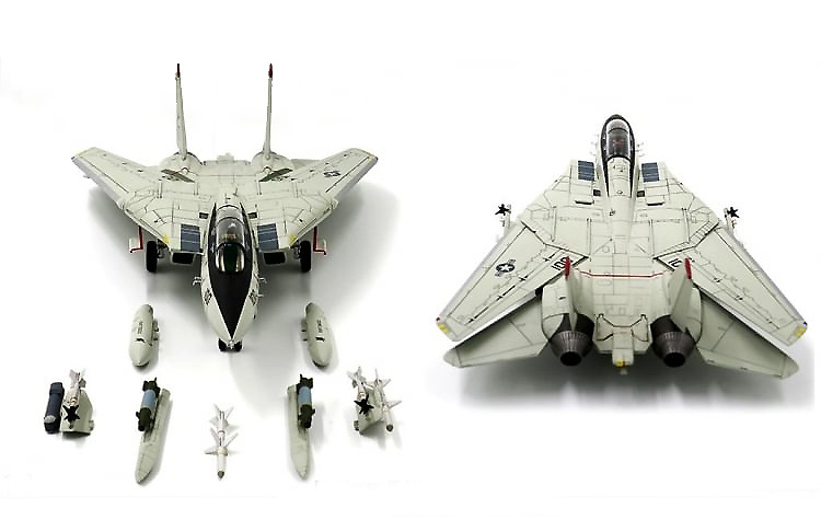 F-14D Tomcat VF-41 Black Aces, USS Enterprise CVN-65, 2001