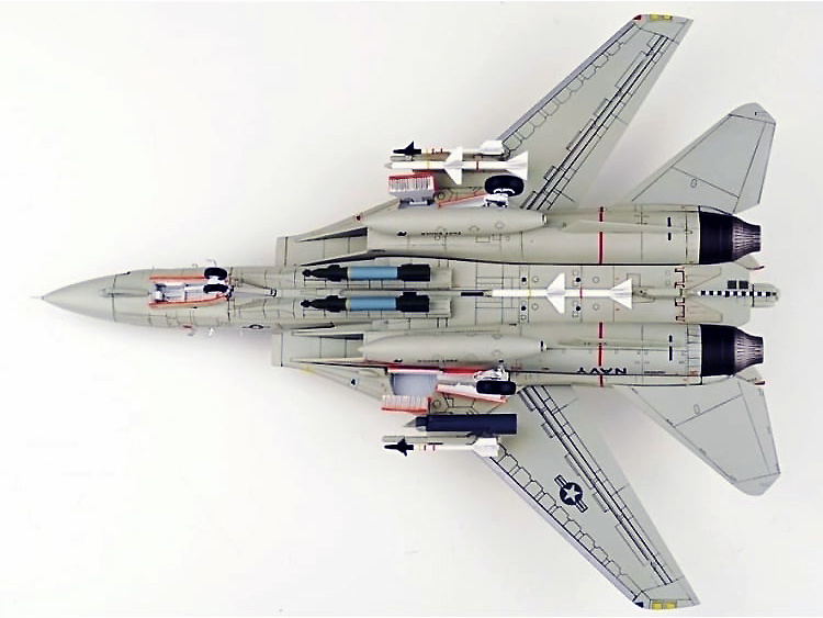 F-14A Tomcat USN VF-41 Black Aces, AJ100, USS Nimitz, JC