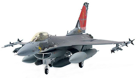 F-16C Fighting Falcon USAF ANG, 115th Fighter Wing, 70th Anniversary Edition, 2018, 1:72, JC Wings 
