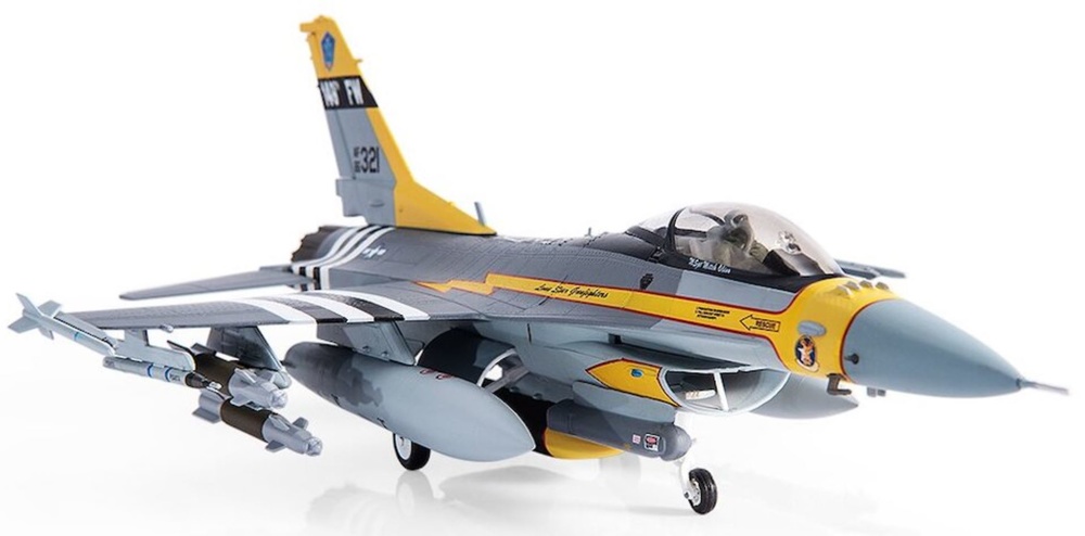F-16C Fighting Falcon USAF Texas ANG. 182th FS, 70th Anniversary Edition, 2017, 1:72, JC Wings 