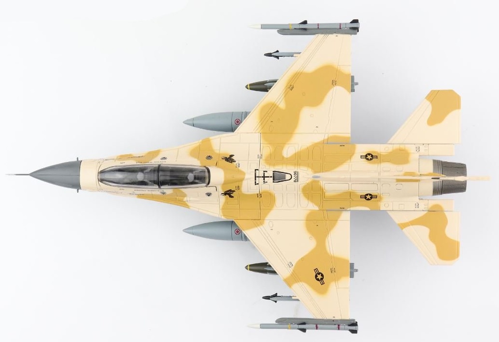 F-16D Fighting Falcon, USAF, 310th FS, June 2022, 1:72, Hobby Master 
