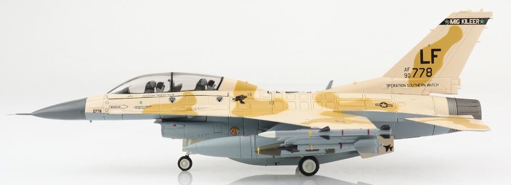 F-16D Fighting Falcon, USAF, 310th FS, June 2022, 1:72, Hobby Master 