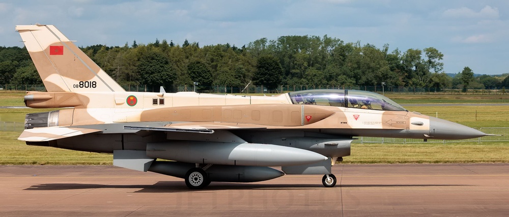 F-16D Royal Moroccan Air Force, 08-8018, RMAF, RAF Fairford, RIAT 2024, 1:72, Hobby Master, 1:72, Hobby Master 
