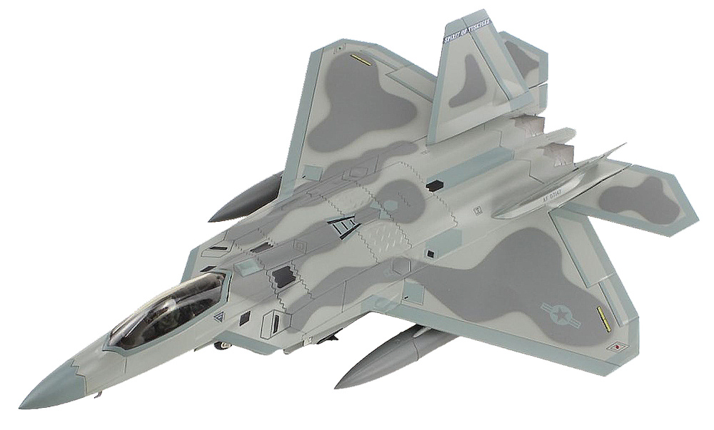 F-22A Raptor, USAF, Spirit of Tuskegee, Elmendorf AB, 2013, 1:72, Hobby Master 