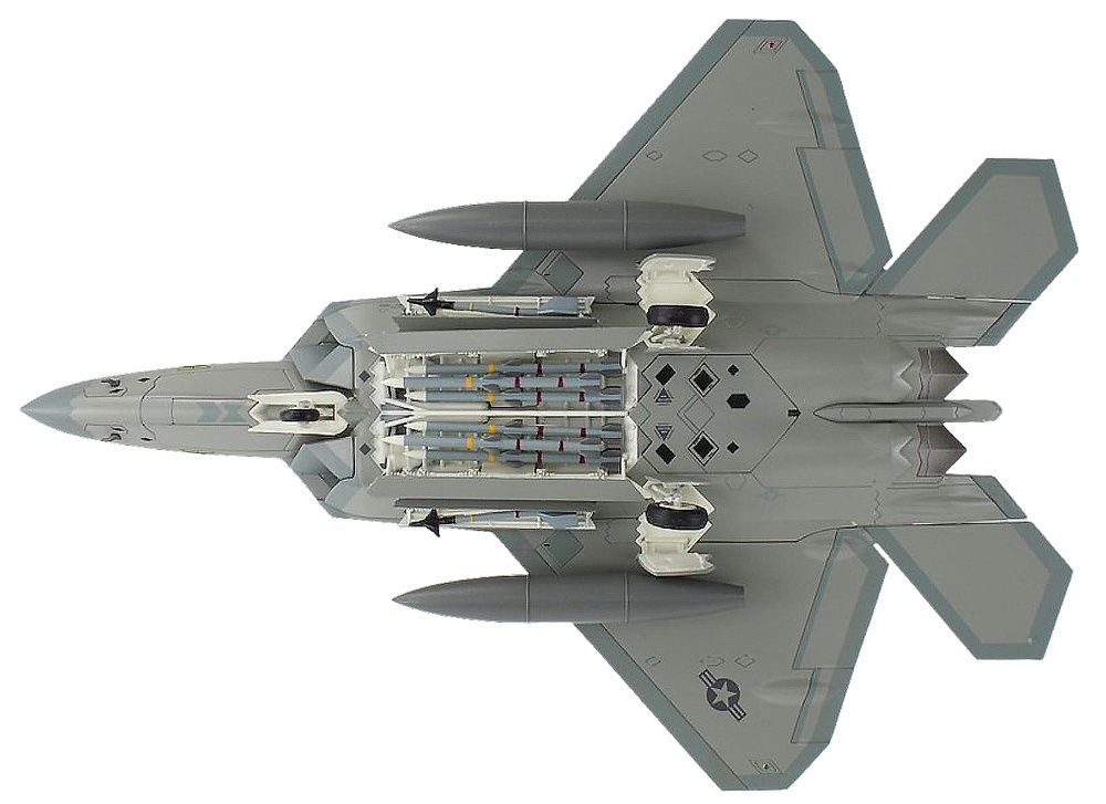 F-22A Raptor, USAF, Spirit of Tuskegee, Elmendorf AB, 2013, 1:72, Hobby Master 