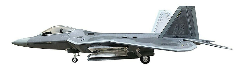 F-22A Raptor 05096 90th FS Elmendorf AFB Pair o’ Dice, 1:72, Air Force One 