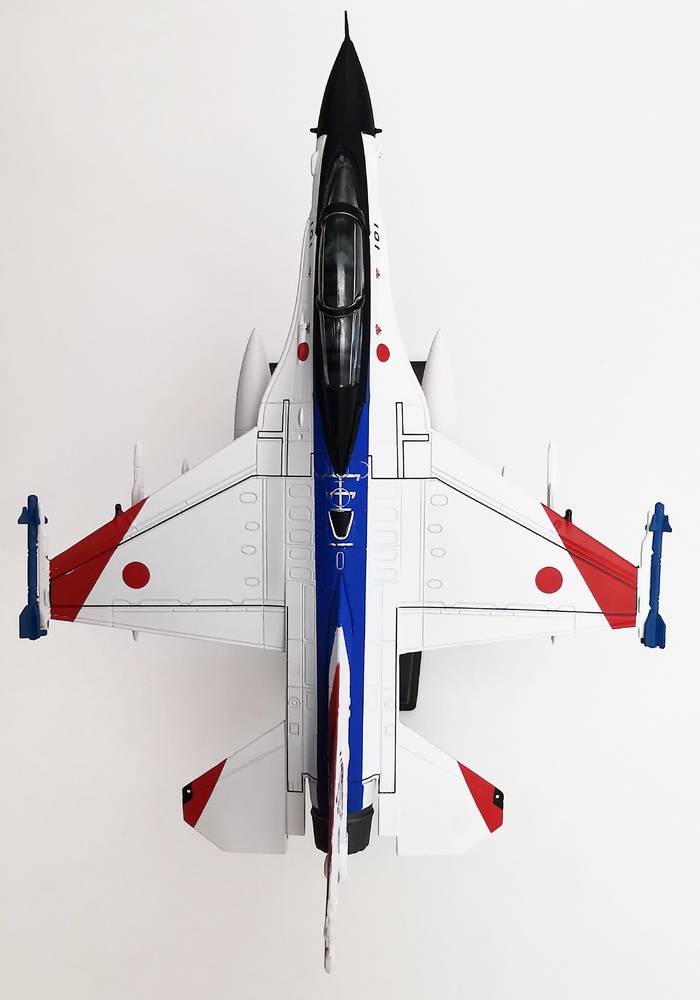 F-2B JASDF Air Development Test Wing 60th Anniversary, Special marking, 2015, 1:100, Salvat 