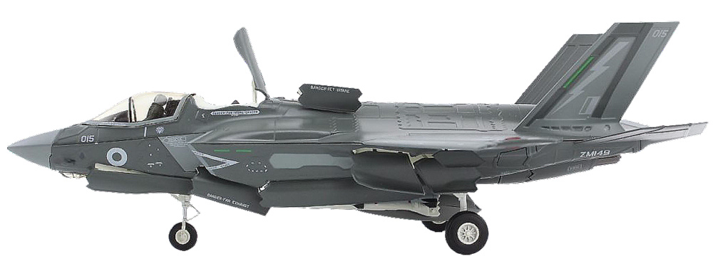 F-35B Lightning II, RAF No.207 Sqn, ZM149, HMS Prince of Wales, Sea Acceptance Trials, June 2021, 1:72, Hobby Master 