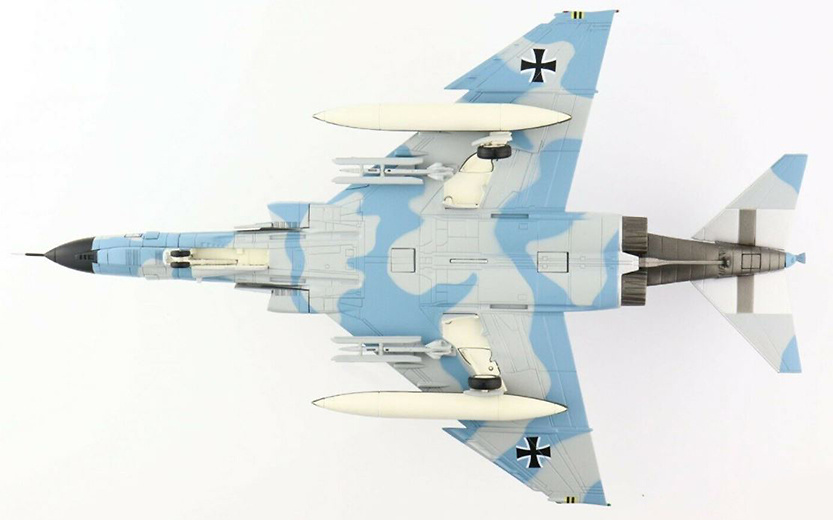 F-4E Phantom II, Luftwaffe JG 71 Richthofen, 37+51 Wolkenmaus, Wittmund AB, Germany, 1976, 1:72, Hobby Master 