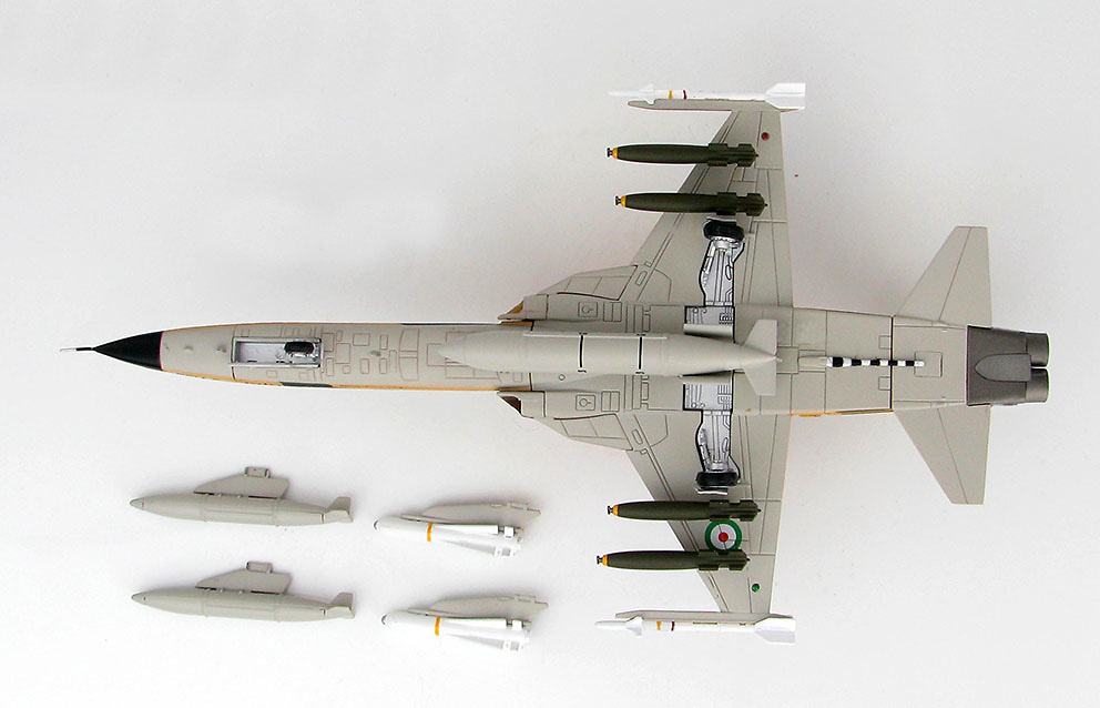 F-5F Tiger II 3-7155, 43rd TFS, Iranian Islamic Air Forces, 2009, 1:72, Hobby Master 