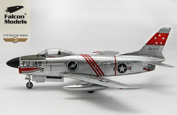 F-86D 75th Fighter Interceptor Squadron, August 1953, 1:72, Falcon Models 