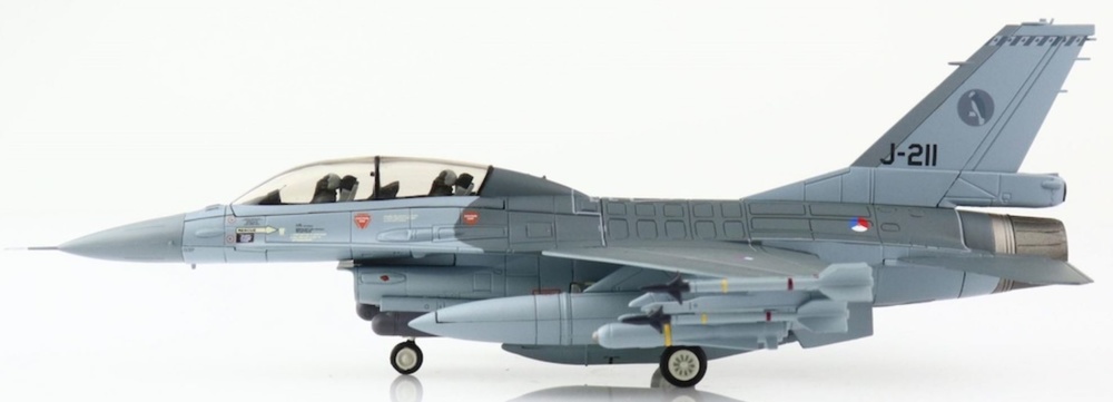 F16B, Sqd. Polly Grey, RNLAF, Leeuwarden AB, Holland, 2006, 1:72, Hobby Master 