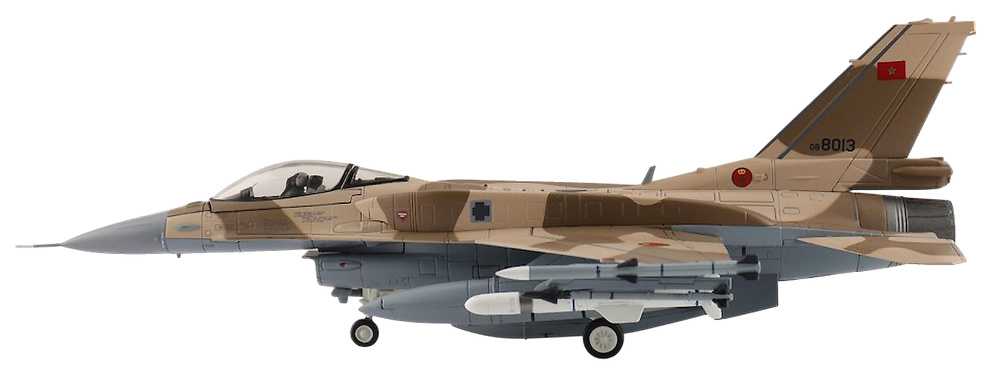 F16C, Royal Moroccan Air Force 08-8013, RAF Fairford, RIAT 2024, 1:72, Hobby Master HA38050 