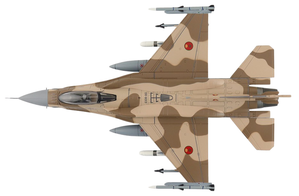 F16C, Royal Moroccan Air Force 08-8013, RAF Fairford, RIAT 2024, 1:72, Hobby Master HA38050 