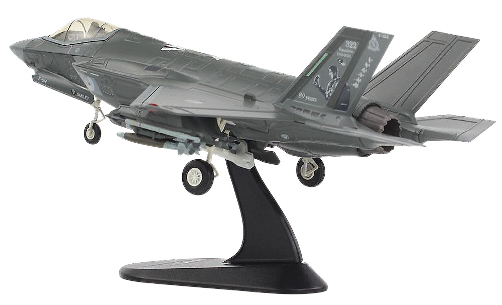 F35A Lightning II F-014, 322 Sqn., RNLAF, 2023 Leeuwarden AB, Netherlands, 1:72, Hobby Master 
