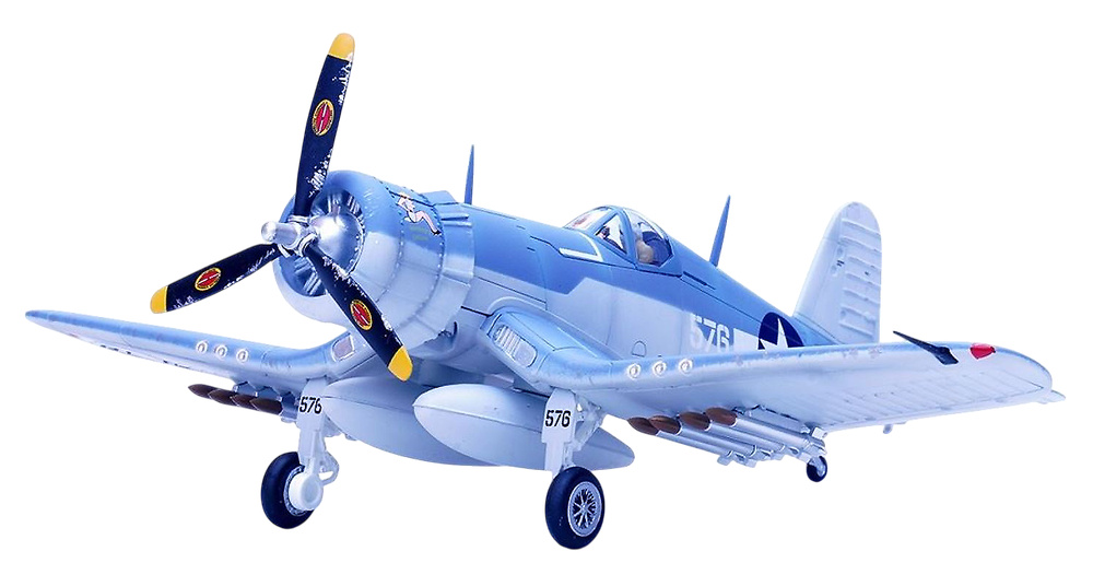 F4U-1 Corsair, VMF-214, First Lieutenant Edwin L. Olander, October 1943, 1:72, Legion 14619LI 