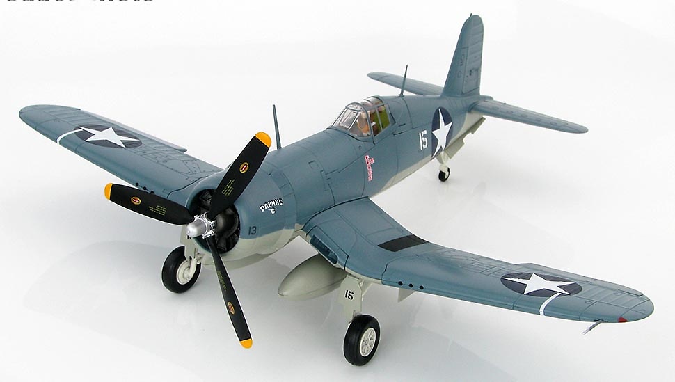 F4U-1 Corsair No.15, James N. Cuppmunda, VMF-213, 1943, 1:48, Hobby Master 