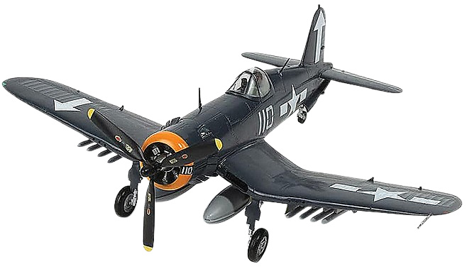 F4U-1D Corsair, VF-84 USS Bunker Hill, 1945, 1:72, Easy Model 