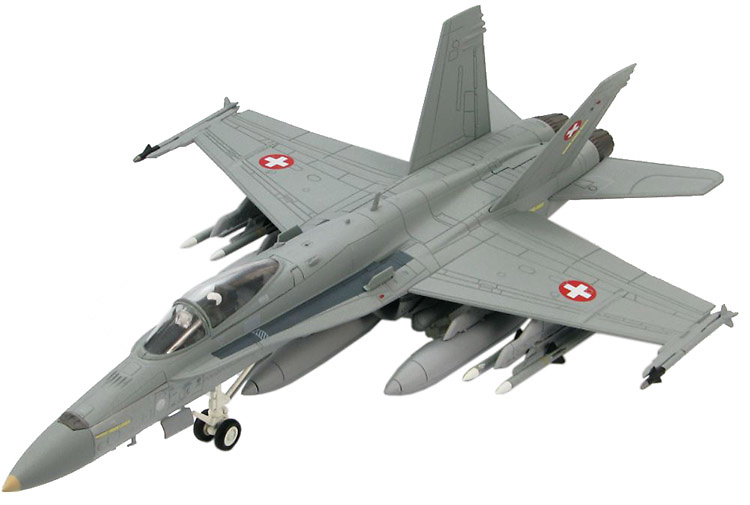 F/A-18C, Swiss Air Force, 1:72, Hobby Master 