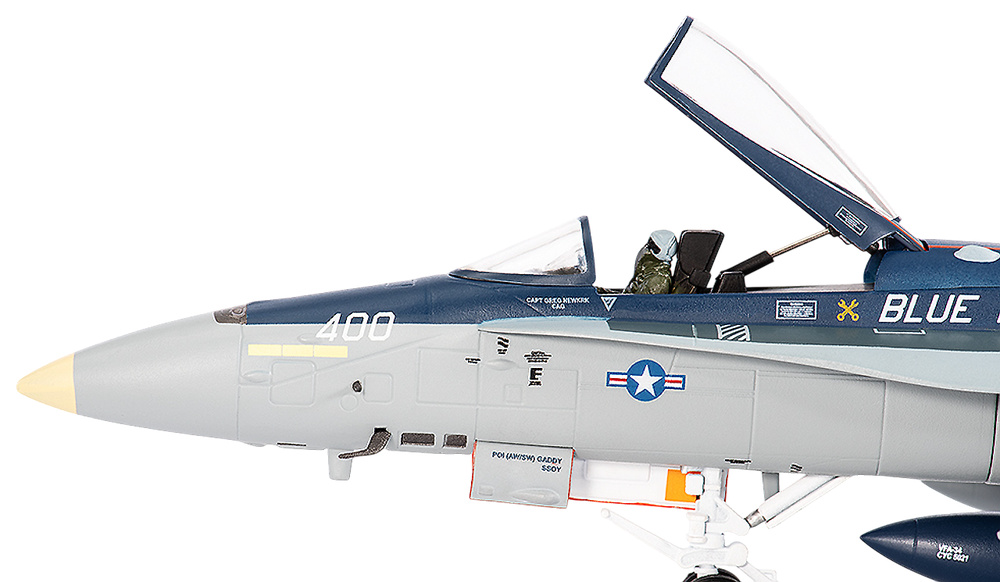 F/A-18C Hornet U.S. NAVY VFA-34 Blue Blasters, The Last Cruise, 2018, 1:72, JC Wings 