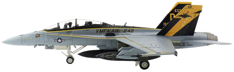 F/A-18D Hornet 165685, VMFA(AW)-242, US Marine Corps, Yokota AB, August 2020, 1:72, Hobby Master 