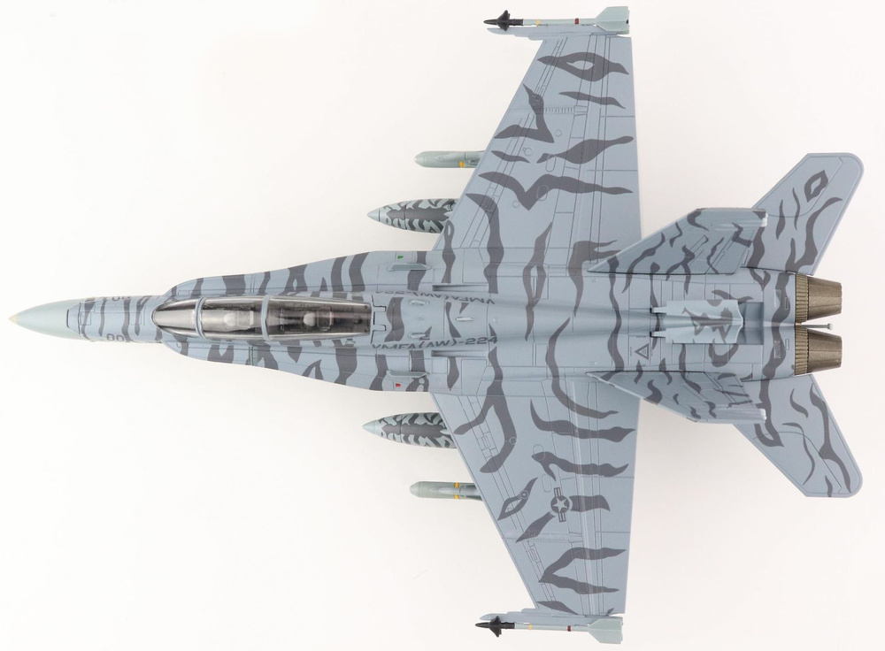 F/A-18D Hornet USMC VMFA(AW)-224 Bengals, MCAS Iwakuni, Japan, 2009, 1:72, Hobby Master 