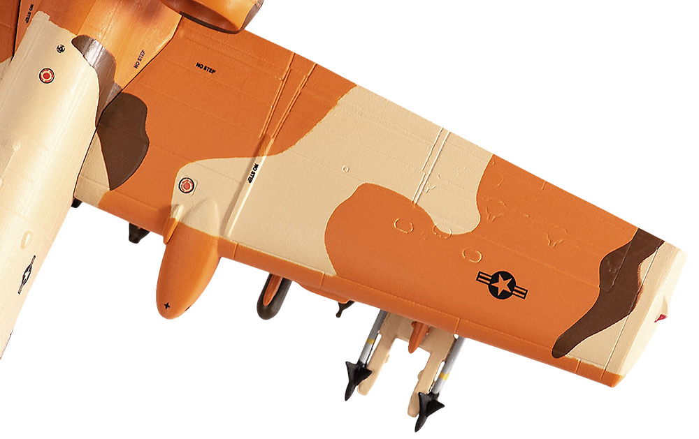 Fairchild A-10A Thunderbolt II Peanut, USAF, Barksdale, LA, 1991, 1:144, JC Wings 